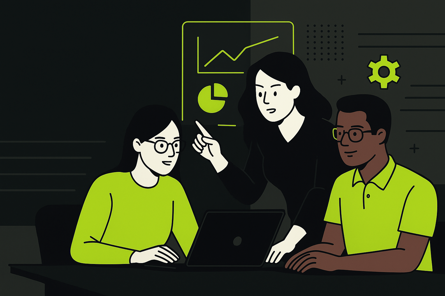 Dev-iT team working on innovative software solutions in South Africa